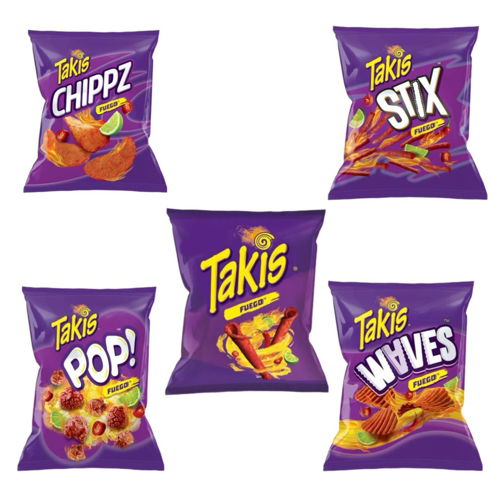 Takis Fuego Variety Pack of 5